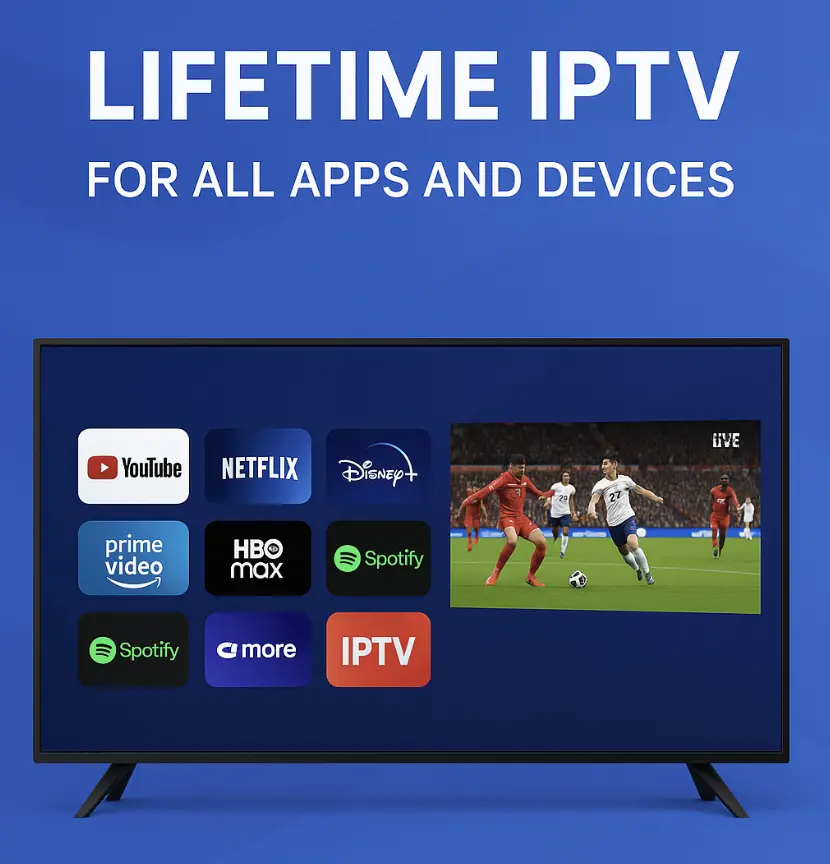 Lifetime IPTV Smarters Pro Subscription 2025